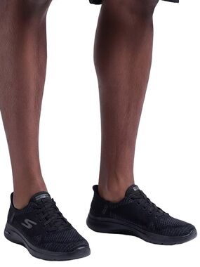 Skechers Go Walk Arch Fit 2.0 black men's sneakers size 13